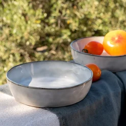 Assiette*alinea Assiette creuse en grès D20cm - roucas Beige