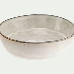 Assiette*alinea Assiette creuse en grès D20cm - roucas Beige