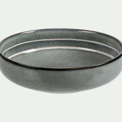 Assiette|Assiette De Noël*alinea Assiette creuse en grès D17,5cm - calaluna Bleu