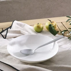 Assiette*alinea Assiette creuse en porcelaine D21cm - Blanc