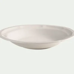 Assiette|Assiette De Noël*alinea Assiette creuse en porcelaine D22cm - Blanc