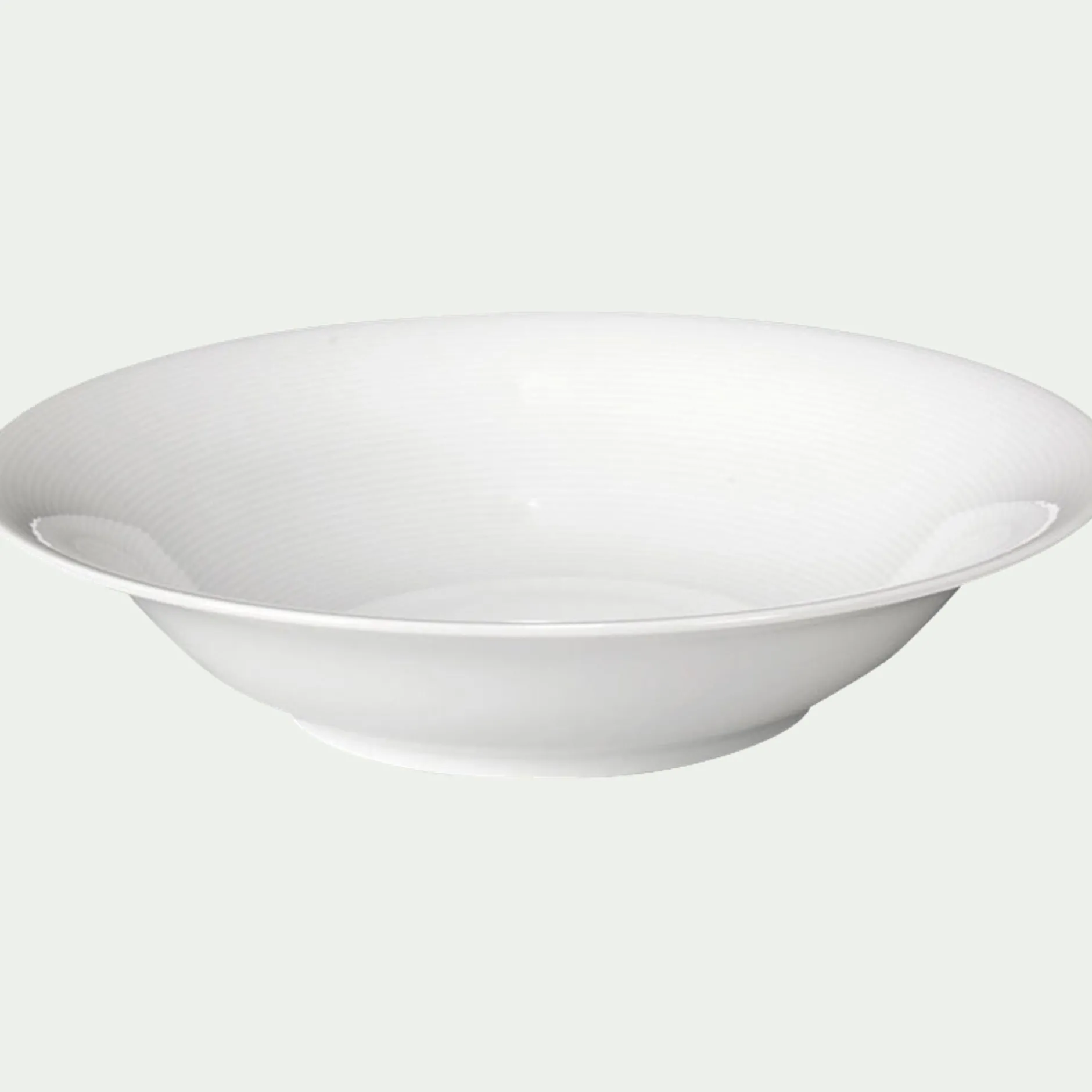 Assiette*alinea Assiette creuse en porcelaine de qualité hôtelière D23cm - Blanc