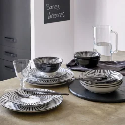 Assiette*alinea Assiette creuse en porcelaine D20cm - Blanc