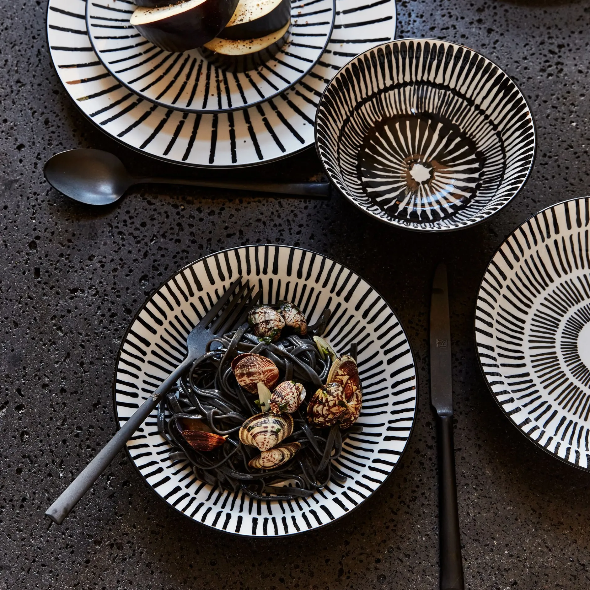 Assiette*alinea Assiette creuse en porcelaine D20cm - Blanc