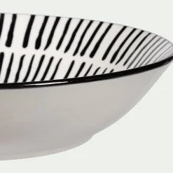 Assiette*alinea Assiette creuse en porcelaine D20cm - Blanc