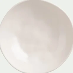 Assiette*alinea Assiette creuse ondulée en faïence D20cm - ventoux Blanc