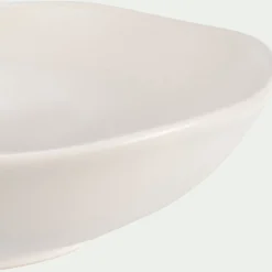Assiette*alinea Assiette creuse ondulée en faïence D20cm - ventoux Blanc