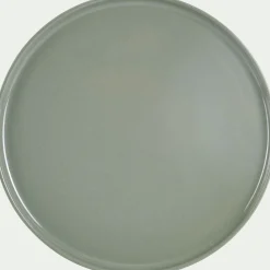 Assiette*alinea Assiette plate en faïence D28cm - cèdre Vert