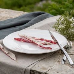 Assiette*alinea Assiette plate en faïence D26,5cm - Blanc