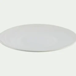 Assiette*alinea Assiette plate en faïence D26,5cm - Blanc