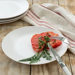 Assiette*alinea Assiette plate en faïence D26cm - ventoux Blanc