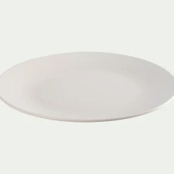 Assiette*alinea Assiette plate en faïence D26cm - ventoux Blanc