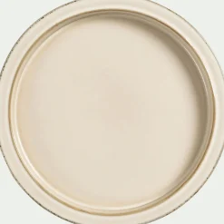 Assiette*alinea Assiette plate en grès D26cm - ventoux Blanc