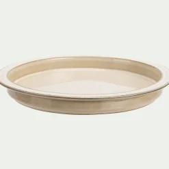 Assiette*alinea Assiette plate en grès D26cm - ventoux Blanc