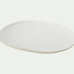 Assiette|Assiette De Noël*alinea Assiette plate en grès D27cm - ventoux Blanc