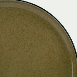 Assiette*alinea Assiette plate en grès D27,7cm - mousse Vert
