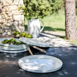 Assiette*alinea Assiette plate en grès D27cm - alpilles Beige