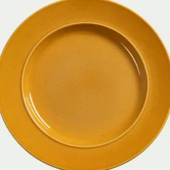 Assiette|Assiette De Noël*alinea Assiette plate en grès D27,4cm - Jaune