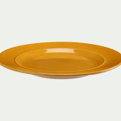 Assiette|Assiette De Noël*alinea Assiette plate en grès D27,4cm - Jaune