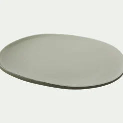 Assiette|Assiette De Noël*alinea Assiette plate en grès D27cm - olivier Vert