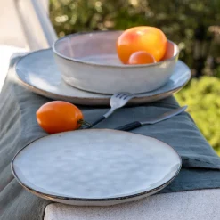 Assiette*alinea Assiette plate en grès D27,5cm - roucas Beige