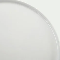 Assiette*alinea Assiette plate en porcelaine D26cm - Blanc