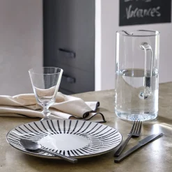 Assiette*alinea Assiette plate en porcelaine D26,5cm - Blanc
