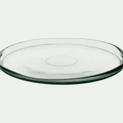 Assiette*alinea Assiette plate en verre D25cm - Transparent