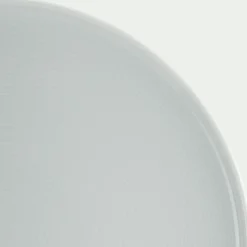 Assiette*alinea Assiette plate spirale en porcelaine D26cm - Blanc