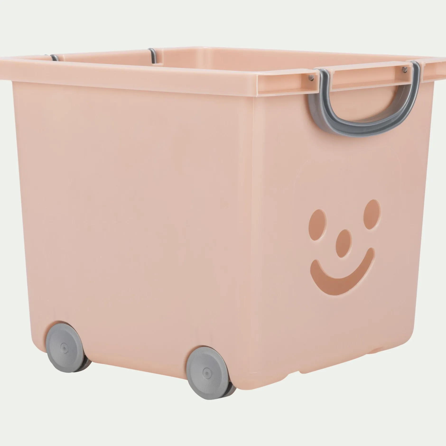 Matelas Enfant|Boîte De Rangement Enfant*alinea Bac de rangement 25L - argile Rose