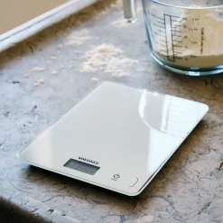 Loisirs Créatifs|Ustensile De Cuisine*alinea Balance électronique en verre trempé - Blanc