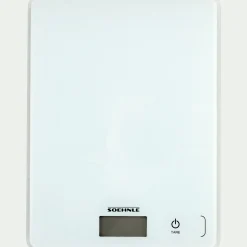 Loisirs Créatifs|Ustensile De Cuisine*alinea Balance électronique en verre trempé - Blanc