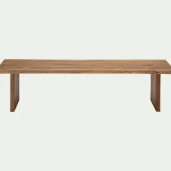 Tiroir Et Bout De Lit|Tabouret*alinea Banc en acacia L170cm - Bois foncé