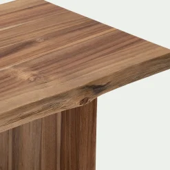 Tiroir Et Bout De Lit|Tabouret*alinea Banc en acacia L170cm - Bois foncé