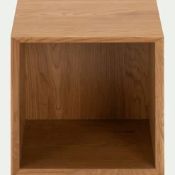 Meuble D'Entrée|Bibliothèque Et Étagère*alinea Bibliothèque 1 case en bois L36xl36xH36cm - Bois clair