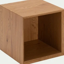 Meuble D'Entrée|Bibliothèque Et Étagère*alinea Bibliothèque 1 case en bois L36xl36xH36cm - Bois clair