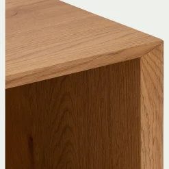 Meuble D'Entrée|Bibliothèque Et Étagère*alinea Bibliothèque 1 case en bois L36xl36xH36cm - Bois clair