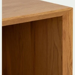Meuble D'Entrée|Bibliothèque Et Étagère*alinea Bibliothèque 4 cases en bois L70xl36xH70cm - Bois clair