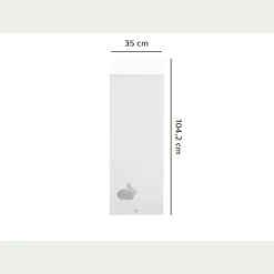 Bibliothèque Enfant|Bibliothèque Enfant*alinea Bibliothèque 2 étagères forme maison pour chambre enfant - Blanc