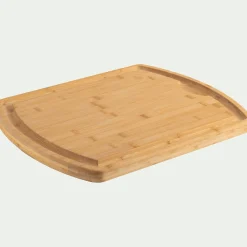 Salière Et Poivrière*alinea Billot de boucher en bambou 40x50cm - naturel Bois clair