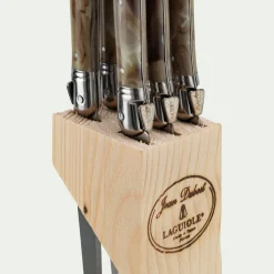 Couvert De Table*alinea Bloc de 6 couteaux à steak en inox - Argenté