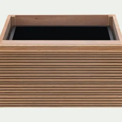 Rangement À Composer*alinea Bloc de 1 tiroir en chêne strié L40cm - Bois clair