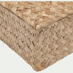 Boîte De Rangement|Accessoire De Salle De Bain*alinea Boite à mouchoirs en jonc de mer - Naturel
