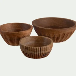 Vaisselle Petit Déjeuner|Bol*alinea Bol en bois de manguier D13cm - bois clair Naturel