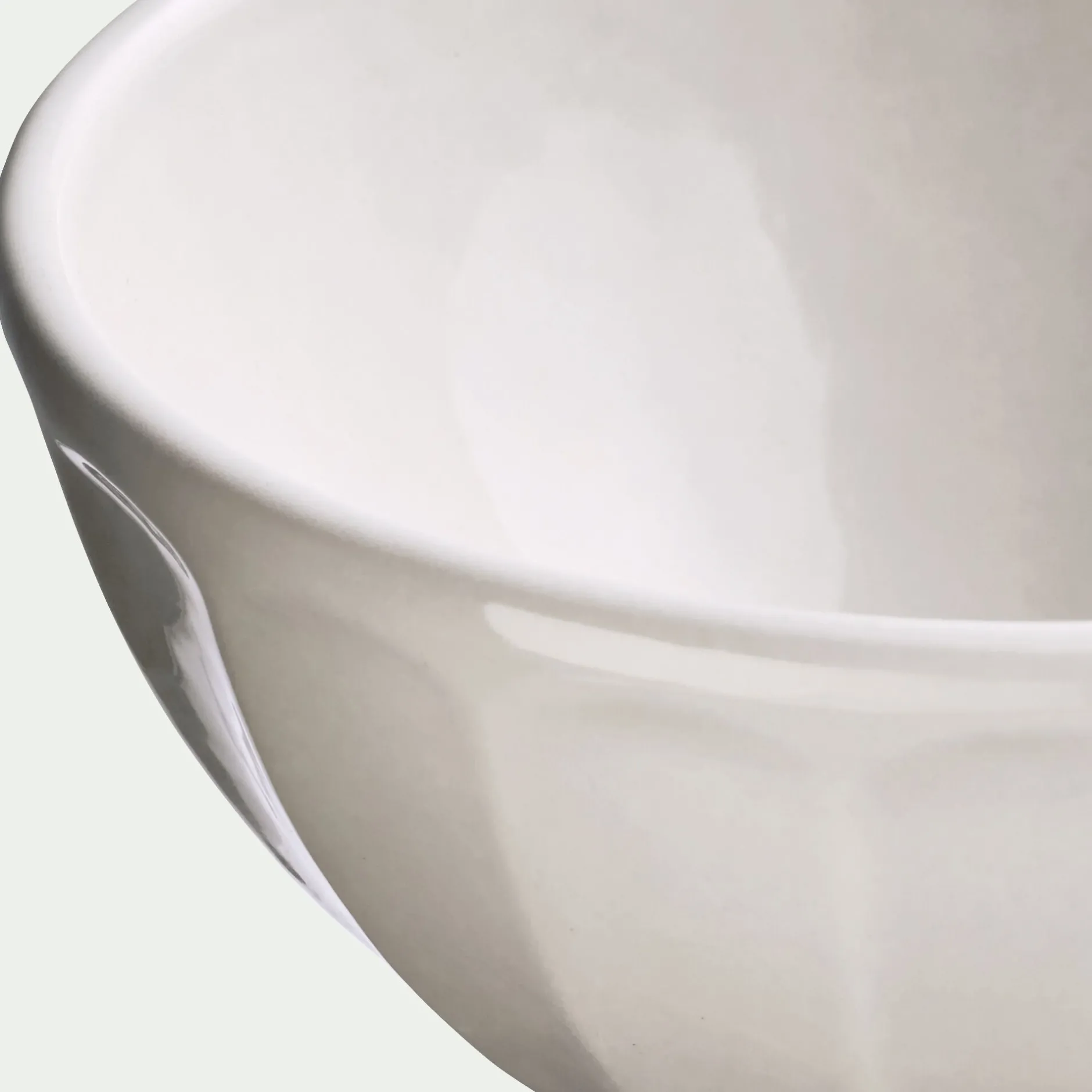 Vaisselle Petit Déjeuner|Bol*alinea Bol en faïence D14cm - borie 40cl Gris