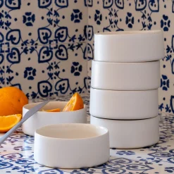 Vaisselle Petit Déjeuner|Bol*alinea Bol en grès D14cm - Blanc