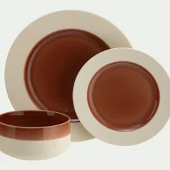 Vaisselle Petit Déjeuner|Bol*alinea Bol en grès D14,5cm - terracotta Marron
