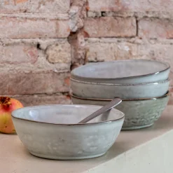 Vaisselle Petit Déjeuner|Bol*alinea Bol en grès D14cm - Vert