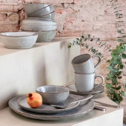 Vaisselle Petit Déjeuner|Bol*alinea Bol en grès D14cm - Vert