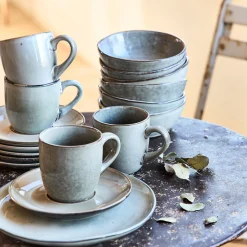 Vaisselle Petit Déjeuner|Bol*alinea Bol en grès D14cm - Vert